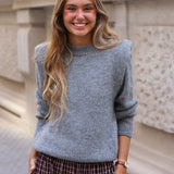 JERSEY HOMBRERAS GRIS ANTRACITA