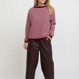 PANTALON POLIPIEL BURDEOS