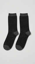 CALCETINES RAYAS NEGRO