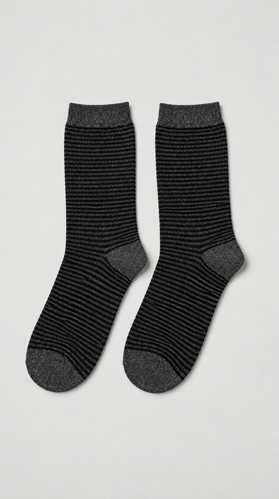CALCETINES RAYAS NEGRO