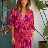 VESTIDO RONDA FUCSIA