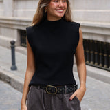 TOP PUNTO HOMBRERAS NEGRO