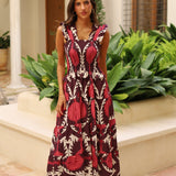 VESTIDO SUIZA MORADO