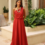 VESTIDO BERTA ROJO