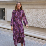 VESTIDO FUENTEBRAVIA MORADO