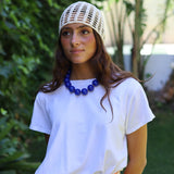 CASQUETE CROCHET CALADO CRUDO