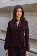 CHAQUETA ALMUDENA MORADO