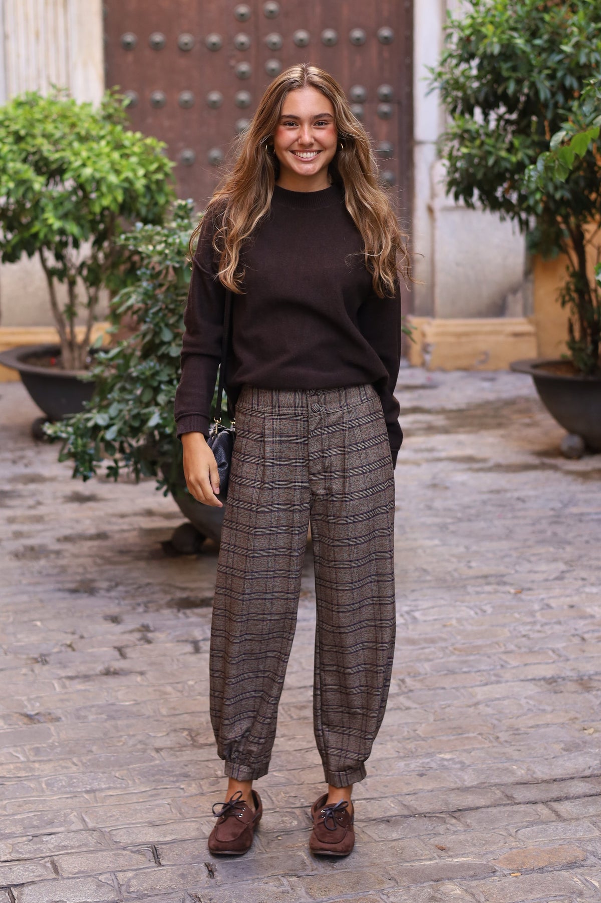 PANTALON CUADROS GRANDES