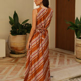 VESTIDO CUT OUT RAYAS