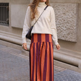 FALDA CAROLINA MORADA