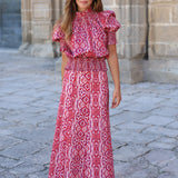 FALDA ALFARERIA ROSA
