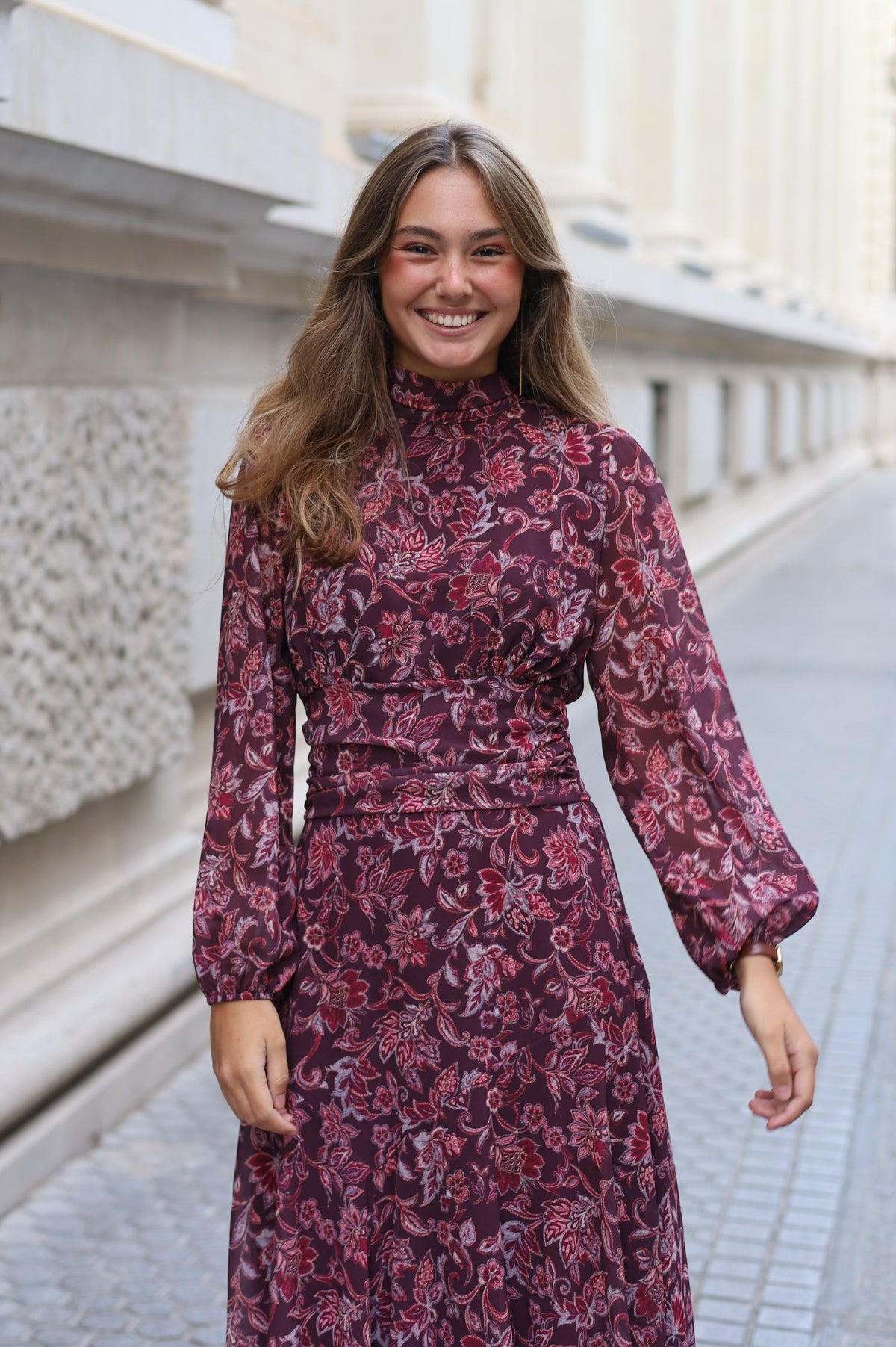 VESTIDO PAPIRO ROSA