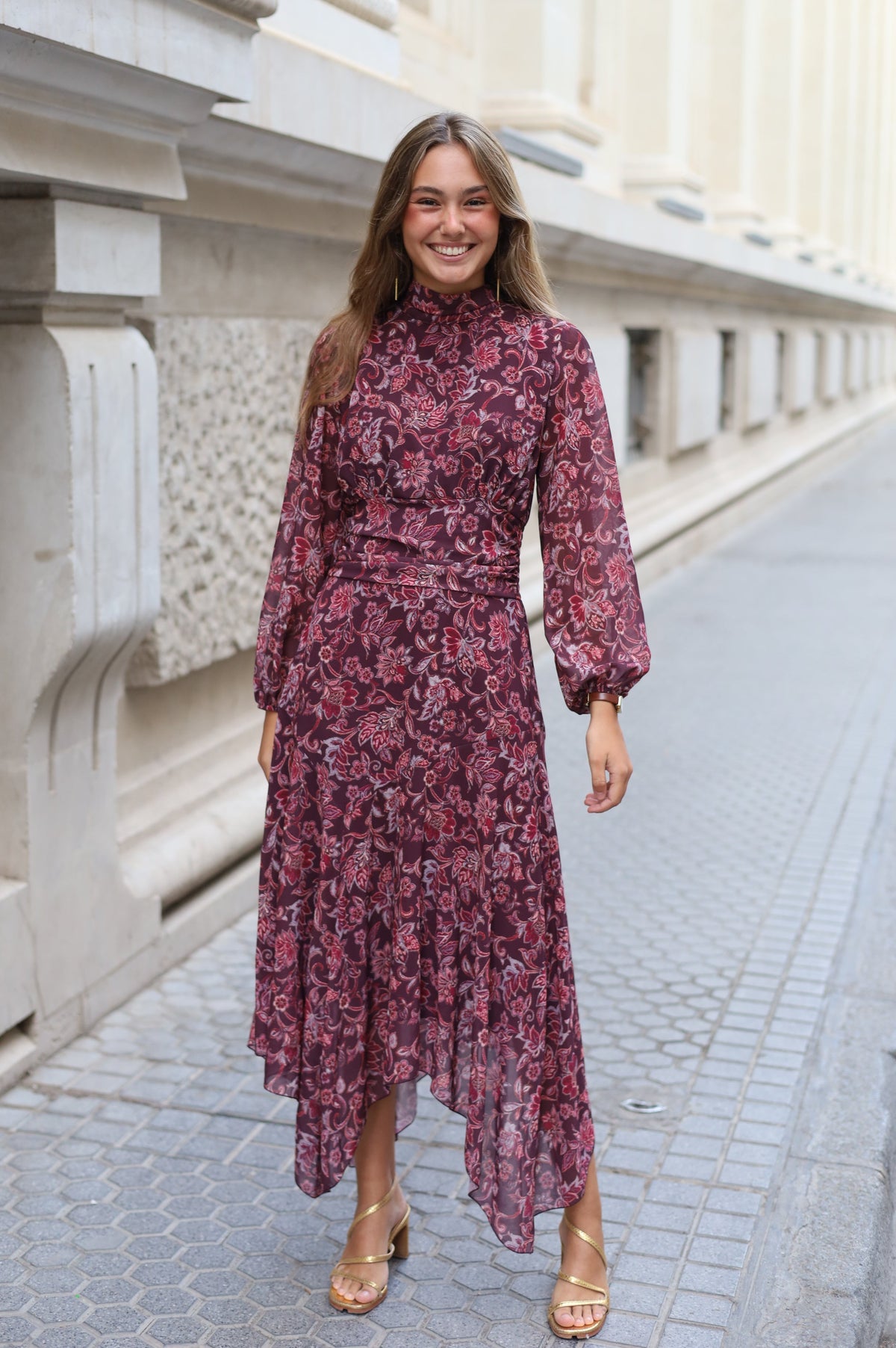 VESTIDO PAPIRO ROSA