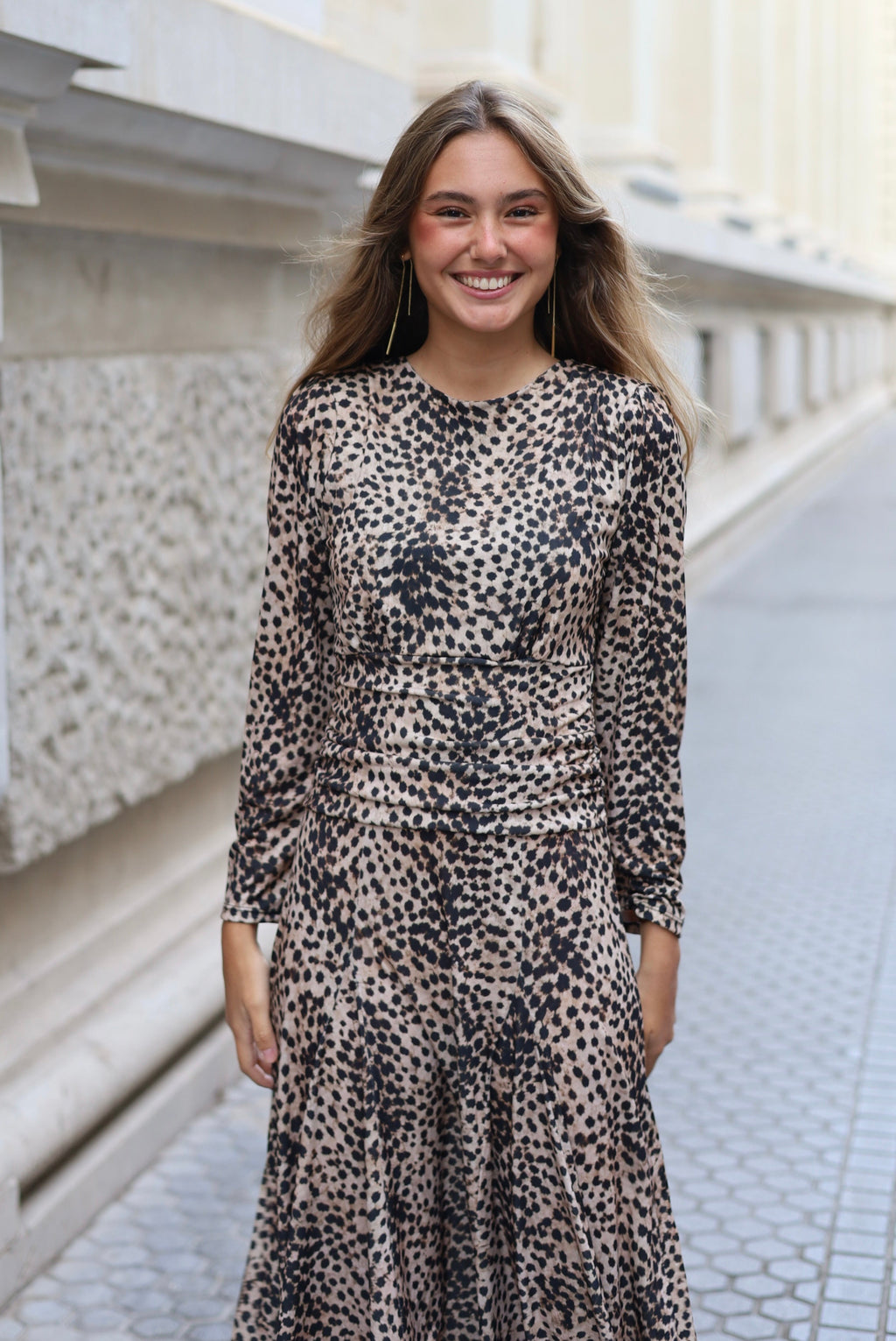 VESTIDO LEOPARDO