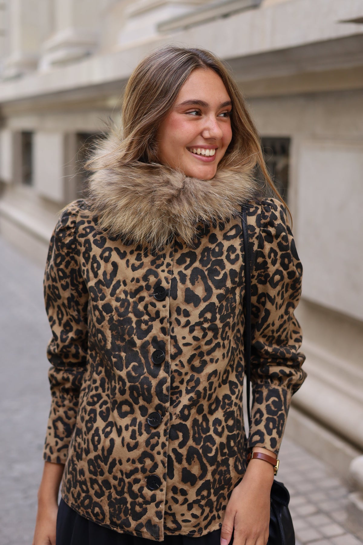 CHAQUETA ANIMAL PRINT