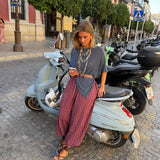 PANTALÓN CUADROS ROSA