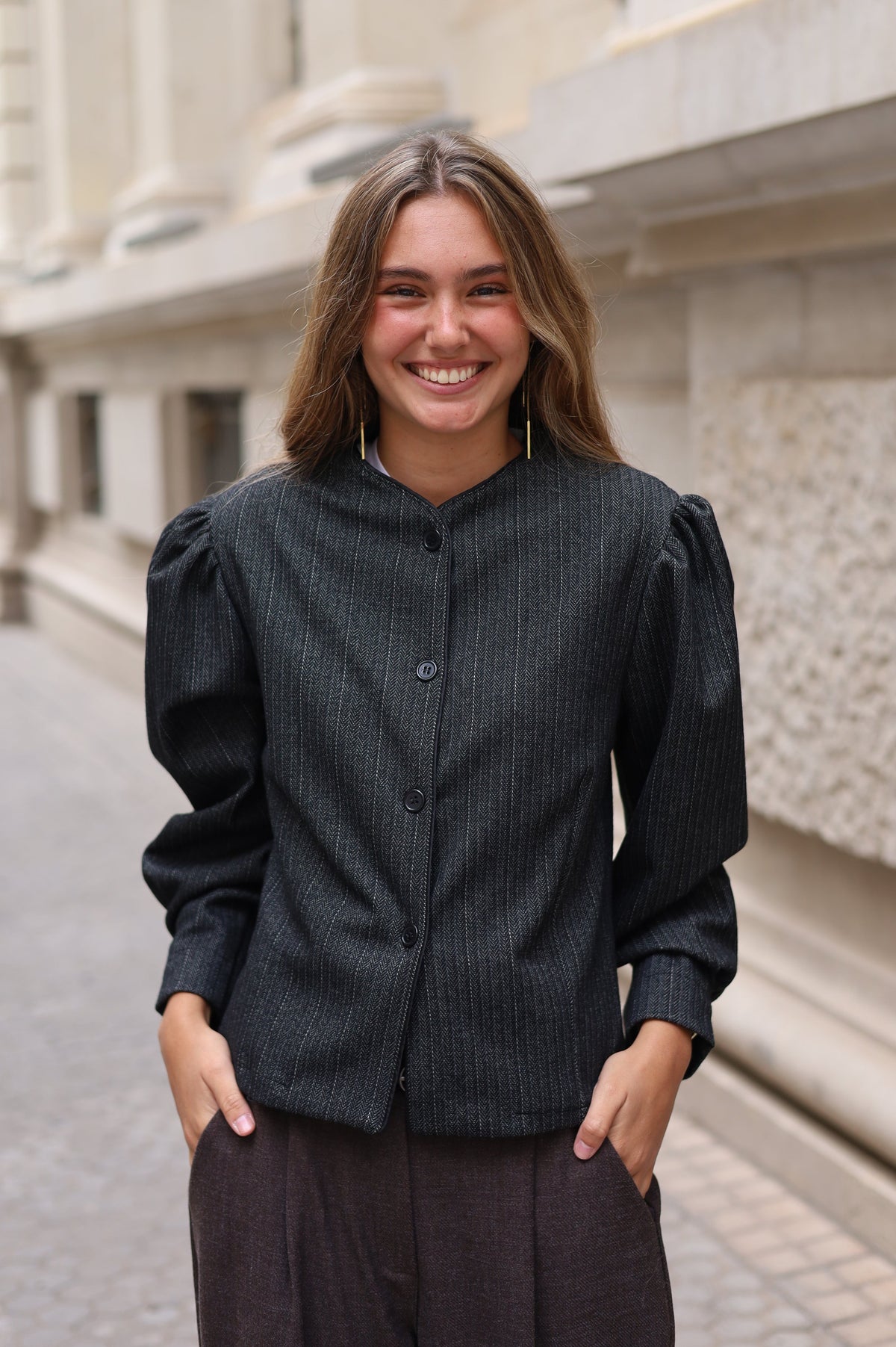 CHAQUETA CRISTINA ESPIGAS