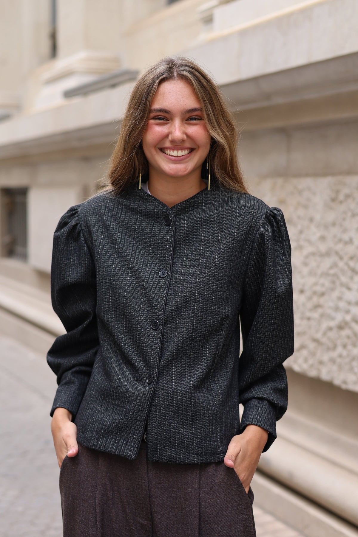 CHAQUETA CRISTINA ESPIGAS