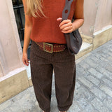 PANTALON VAQUERO ANIMAL PRINT