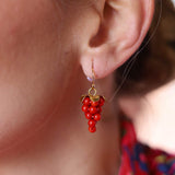 PENDIENTES UVA CORAL
