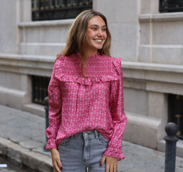 BLUSA MAFALDA ROSA