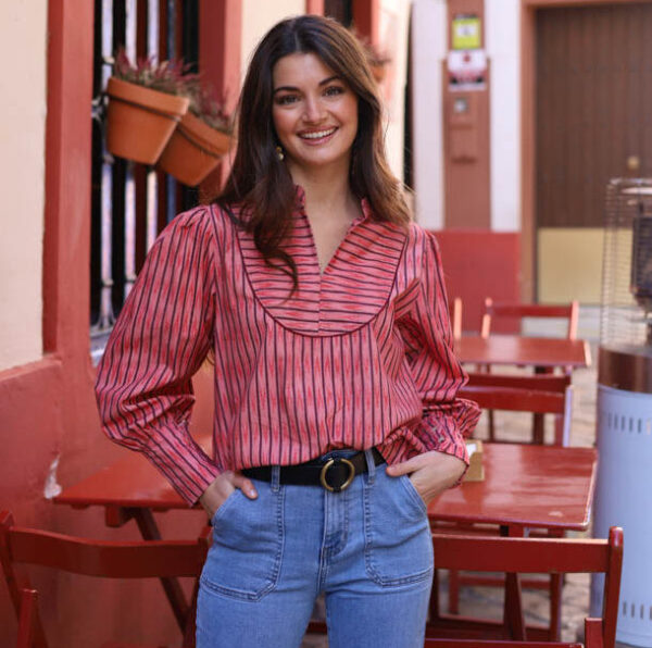 BLUSA BERTA ROJA