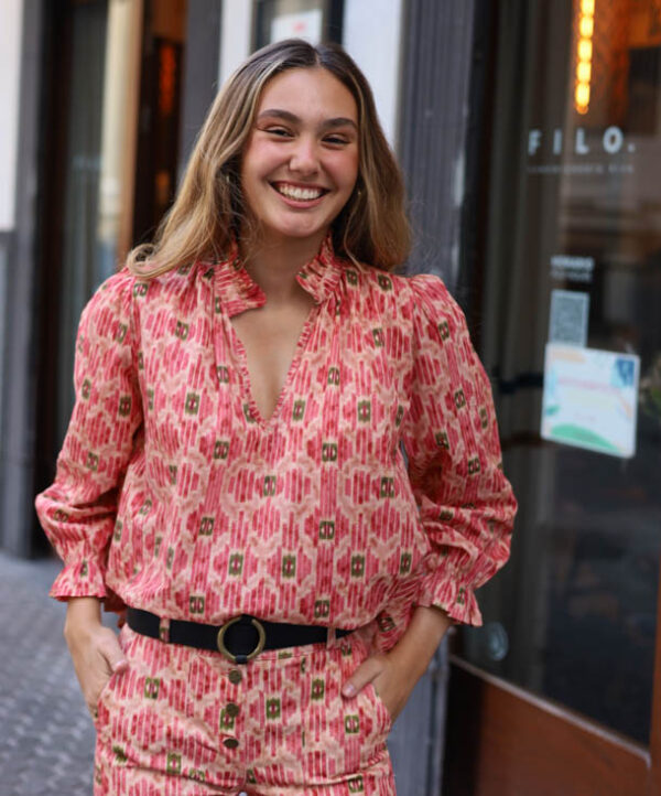 BLUSA ESTELA CORAL