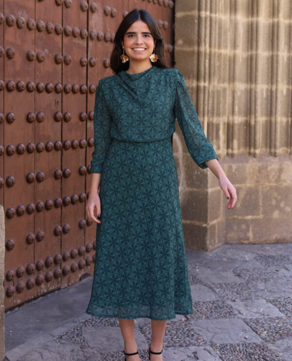 VESTIDO MARIETA VERDE