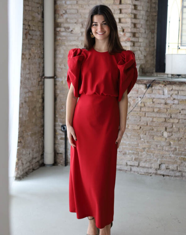 VESTIDO MARTA ROJO